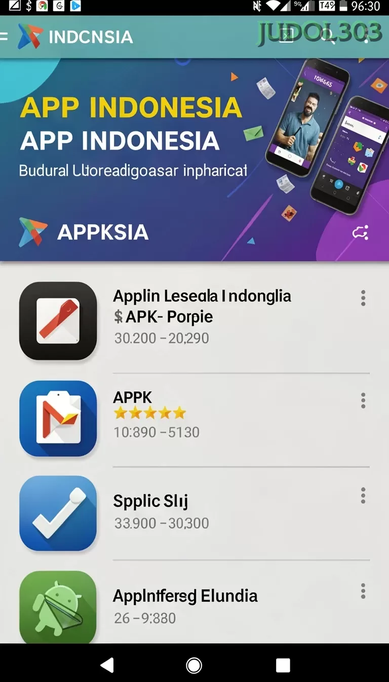 Cuplikan layar PRG007 — halaman utama