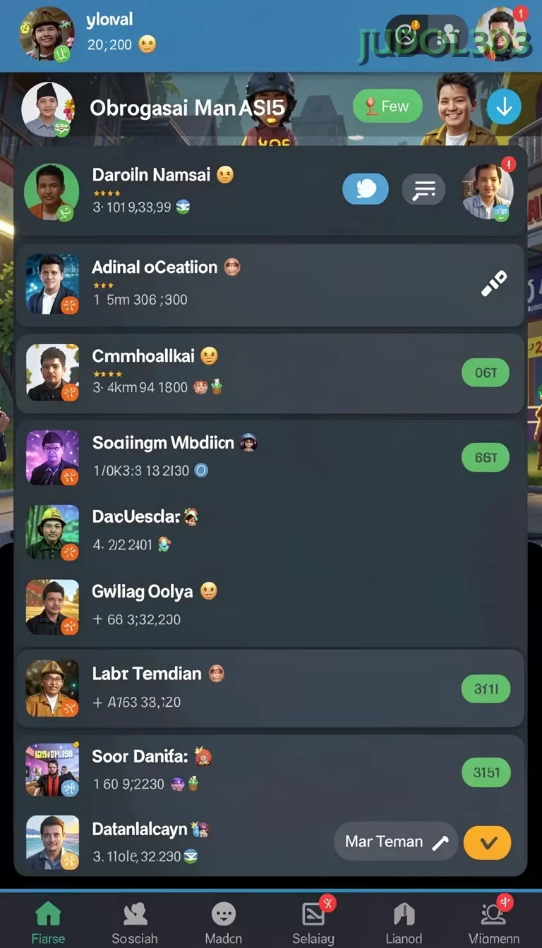 Cuplikan layar RPVIP6 — aktivitas