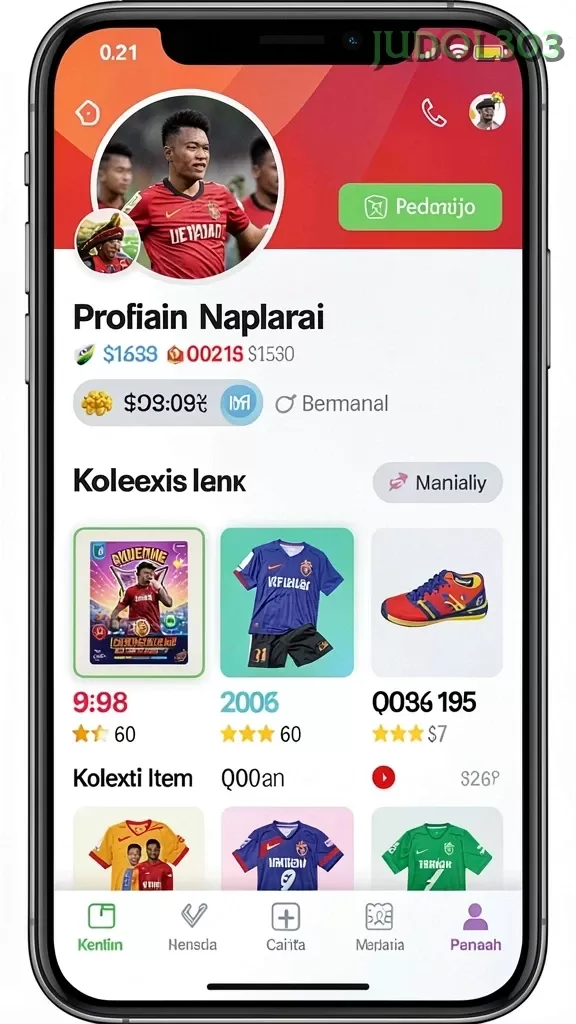 Cuplikan layar RPVIP6 — pengaturan akun